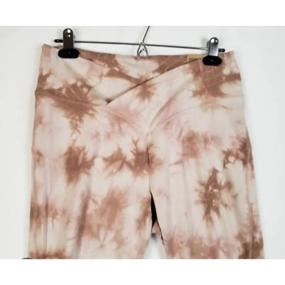 PINK Legging Large High Waist V Crossover Tie Dye size XXL (R)
